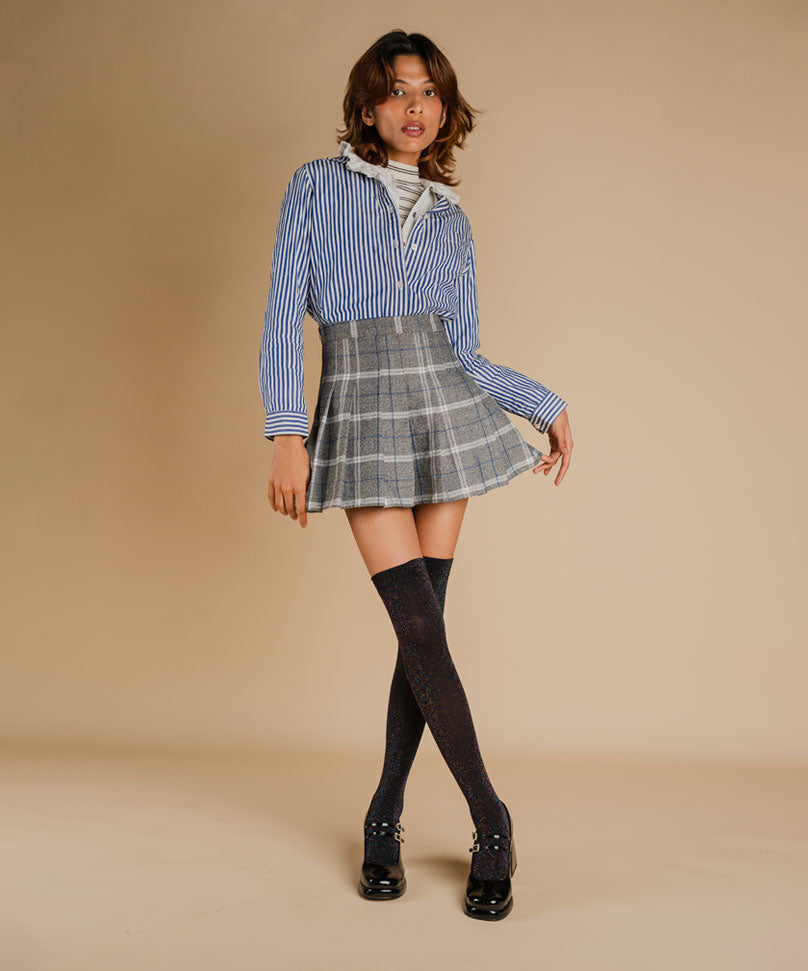Shimmer Thigh High Multicolour