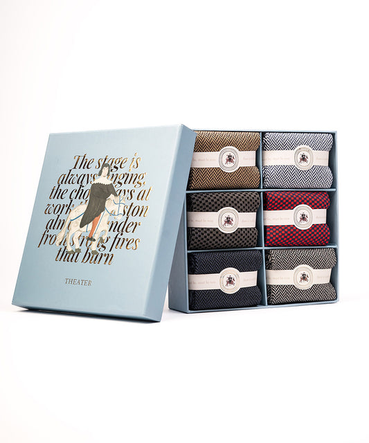 Variety box of 6 Nueve