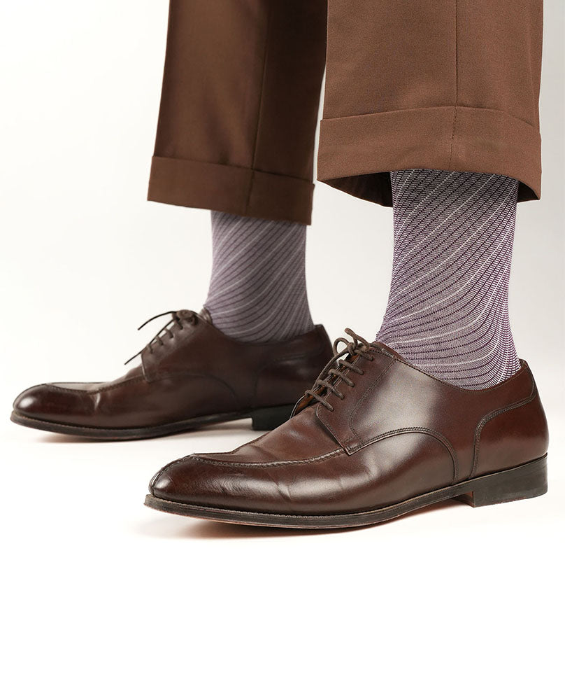 Purple Barber Stripes