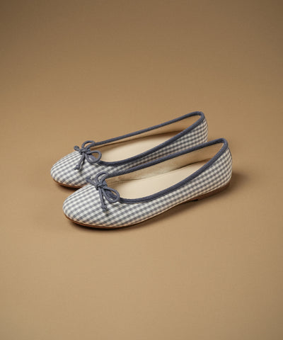 Swans Gingham Lilac