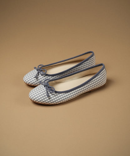 Swans Gingham Lilac