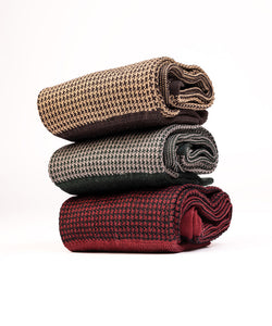 Houndstooth Box of 3- Uno