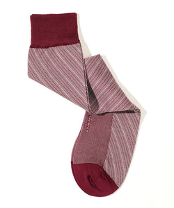 Maroon Barber Stripes