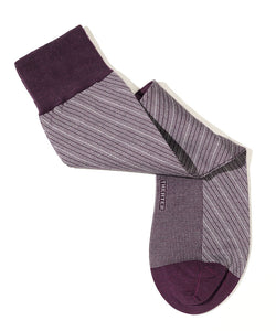 Purple Barber Stripes
