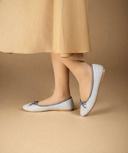 Swans Gingham Lilac