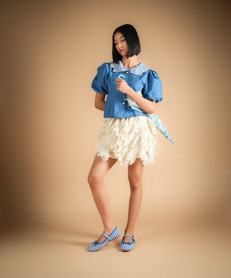 Dorothy Gingham Blue