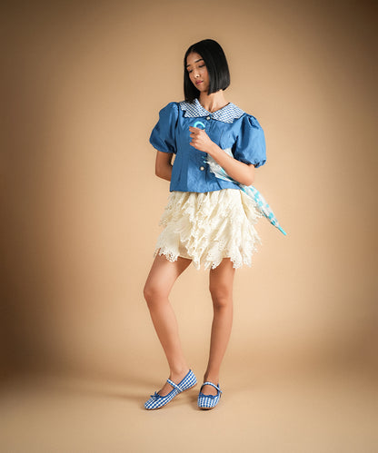 Dorothy Gingham Blue