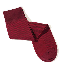 Maroon Pinstripe