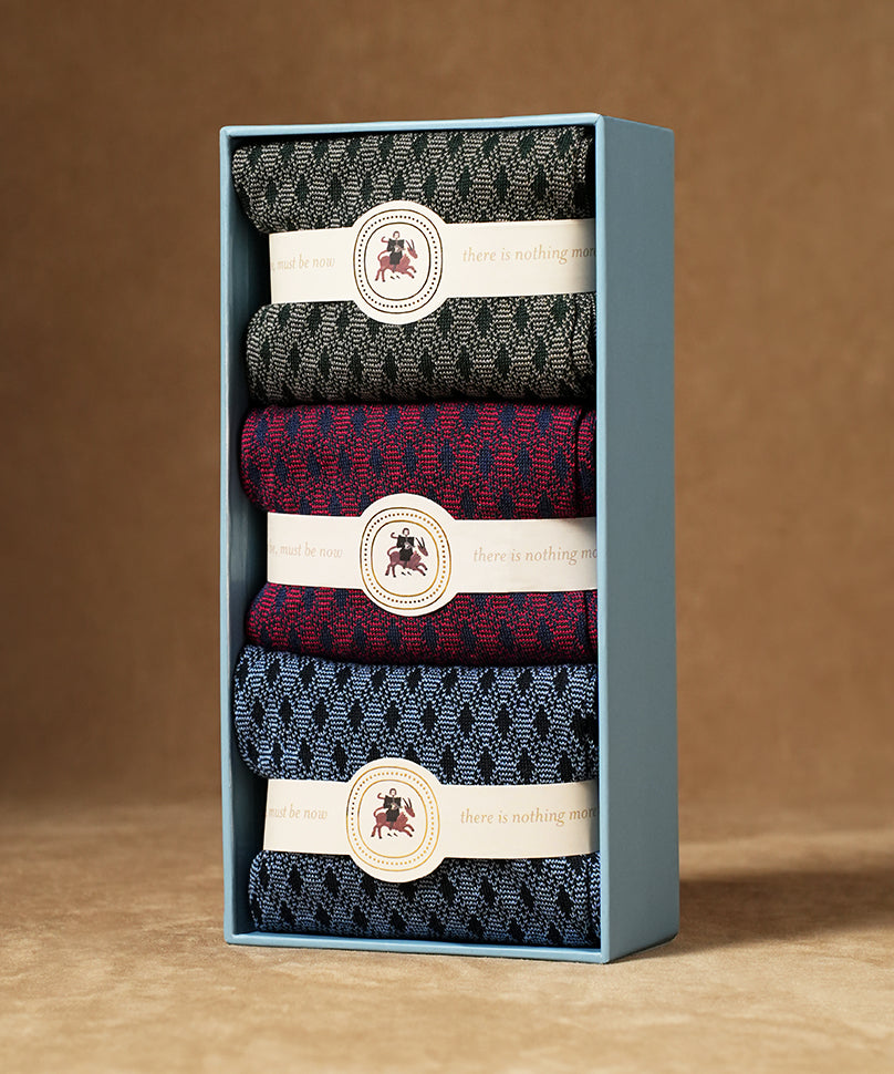 Gingham Box of 3 Dos