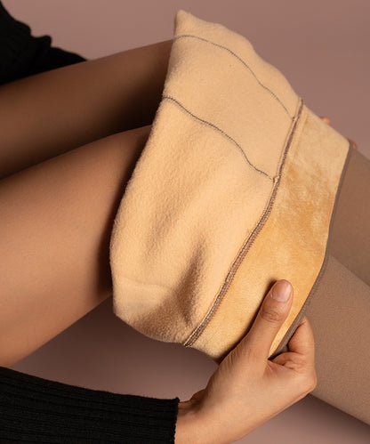 Sheer Fur Stockings Nude