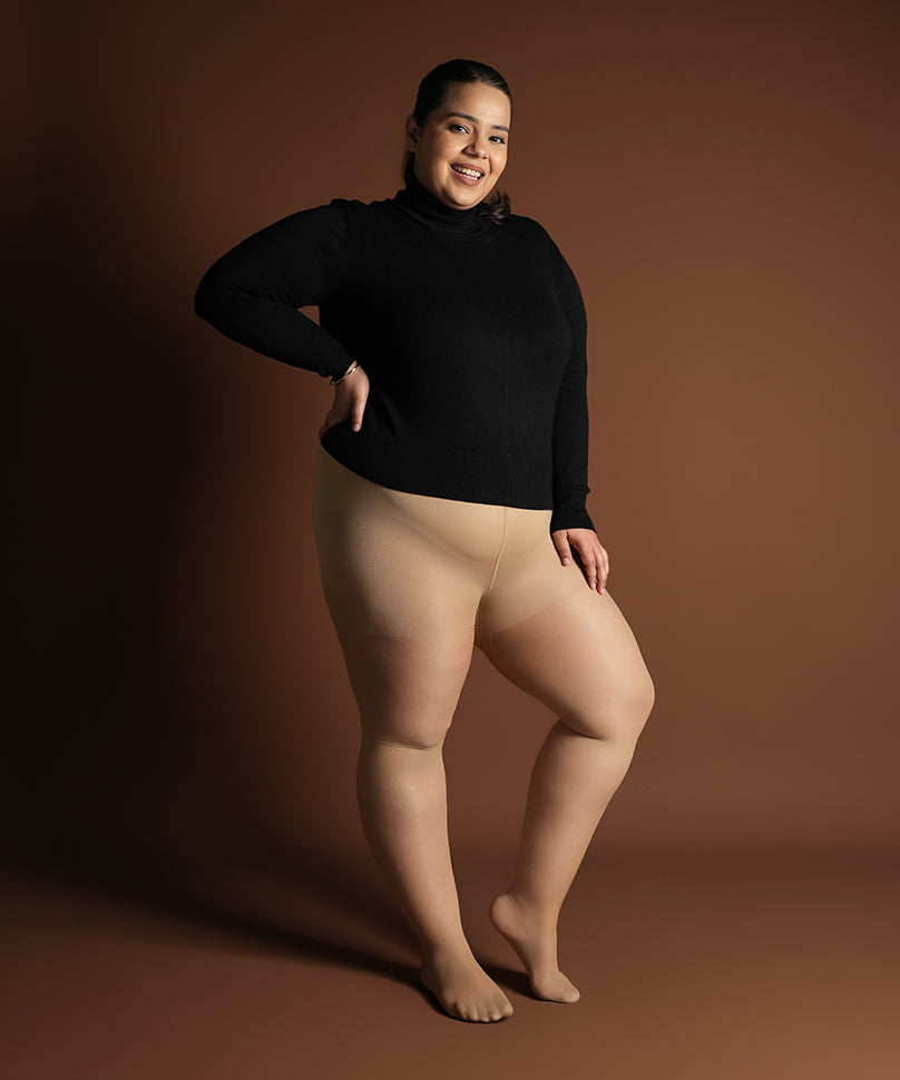 Sheer Skin Stockings (Plus)