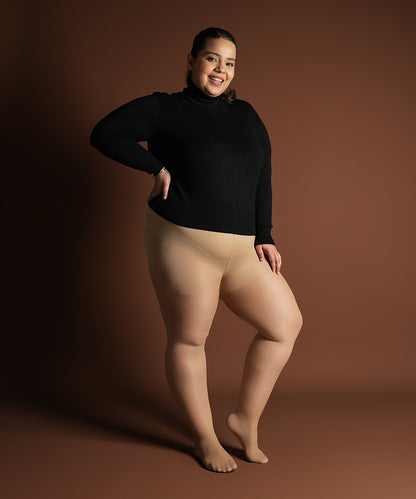 Sheer Skin Stockings (Plus)