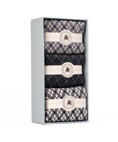 Plaids Box of 3 Uno