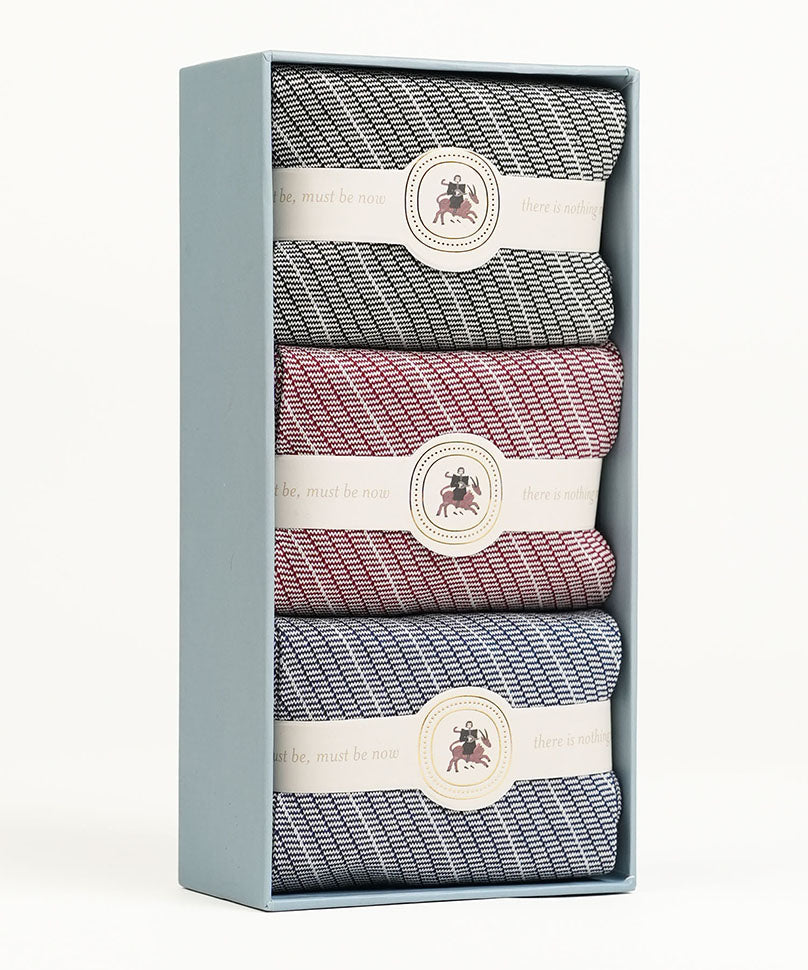 Barber Stripe Box of 3 Uno