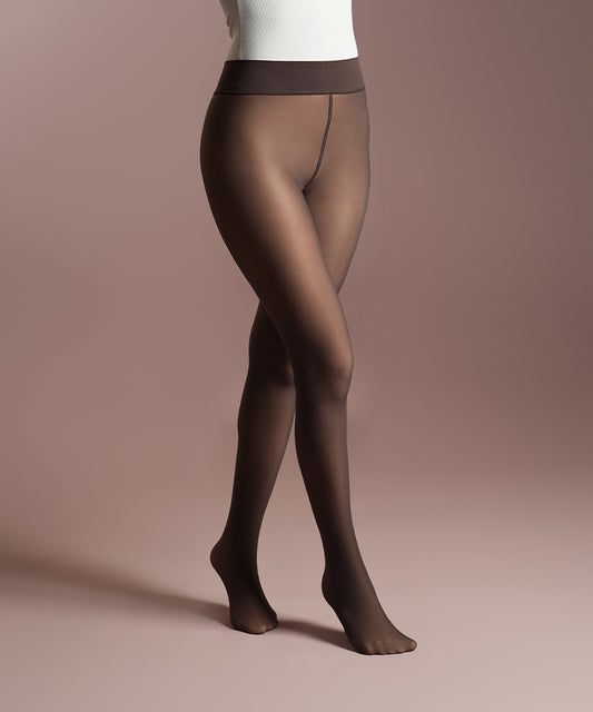 Premium Sheer Effect Opaque - Brown