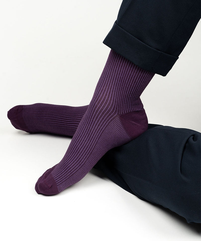 Purple Pinstripe