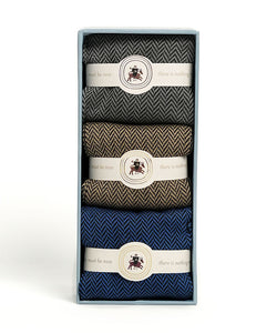 Herringbone Box of 3- Dos