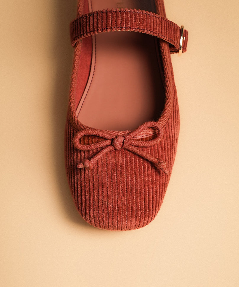 Dorothy Corduroy Rust