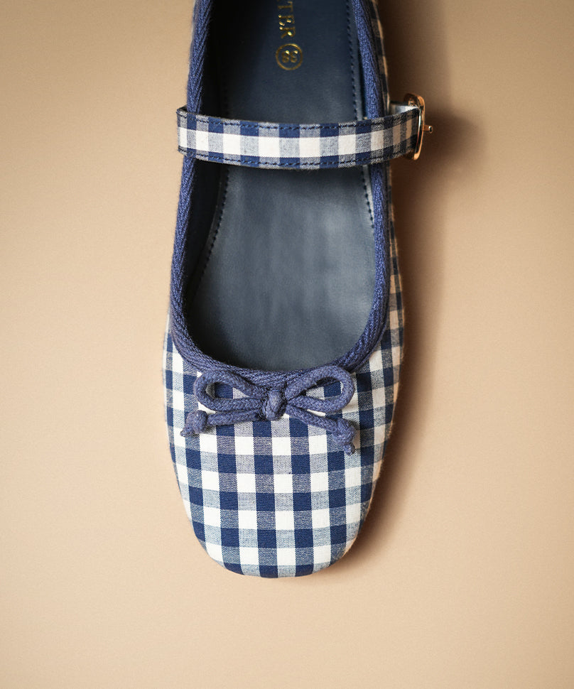 Dorothy Gingham Navy Blue