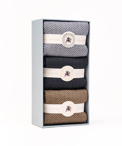 Herringbone box of 3 Ocho