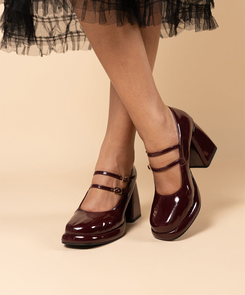 Freddie Hot Space | Block Heel by Theater – Theater.xyz