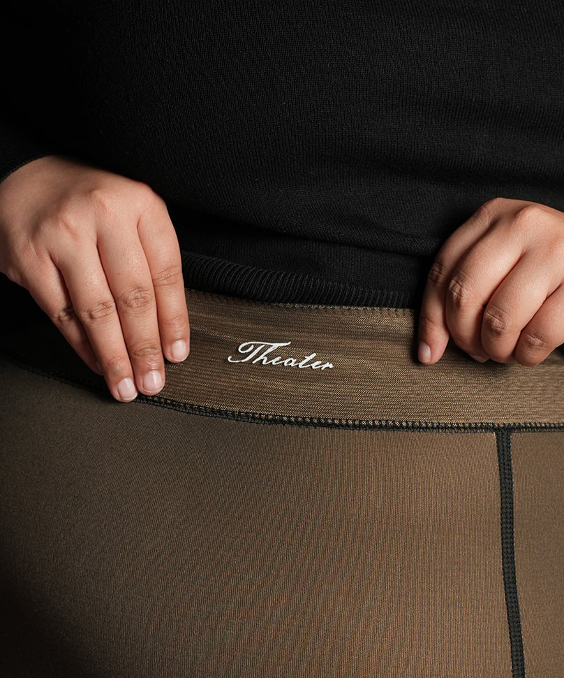 Sheer Fur Stockings Plus