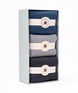 Houndstooth Box of 3- Dos
