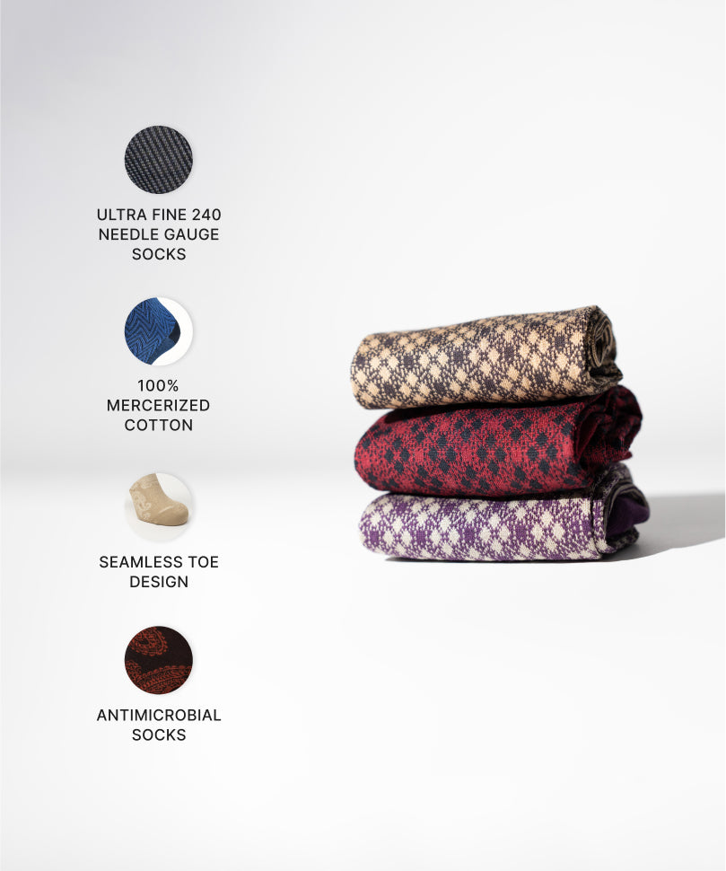 Plaids Box of 3 Dos