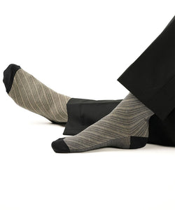 Black & Beige Barber Stripes