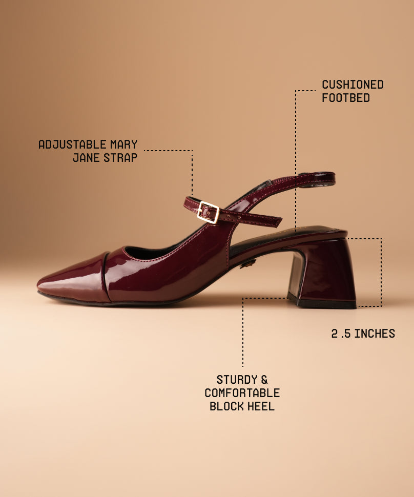マリィ・ワンストラップシューズ レッド ジュエティ jouetie メリージェーンレースアップシューズ （レッド