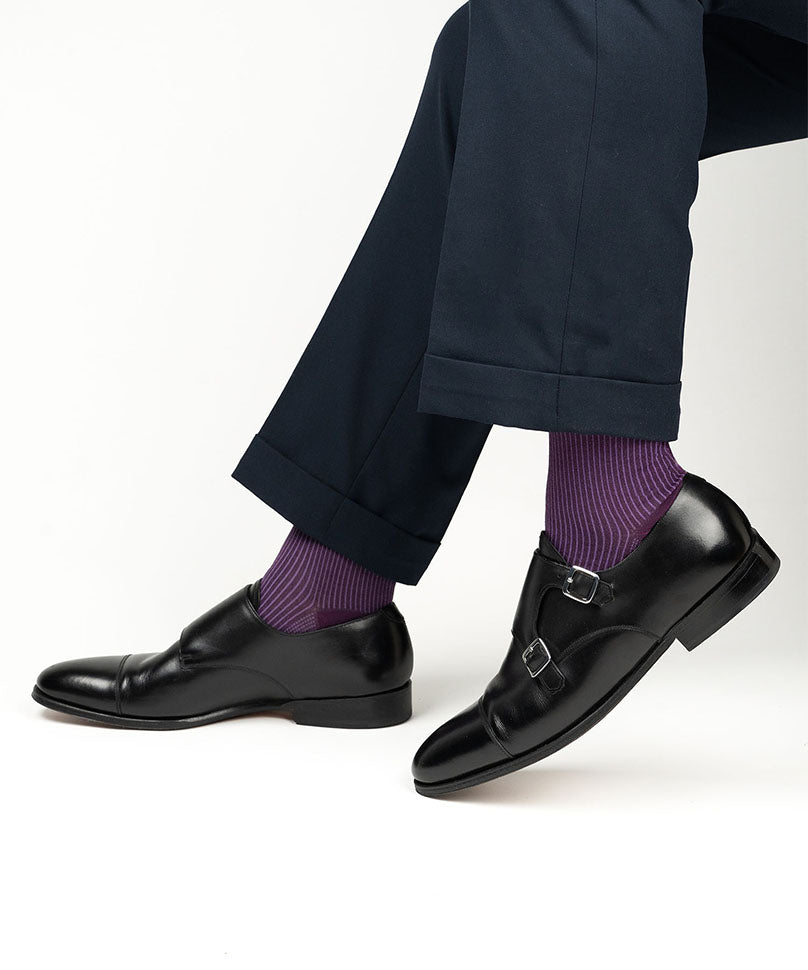 Purple Pinstripe