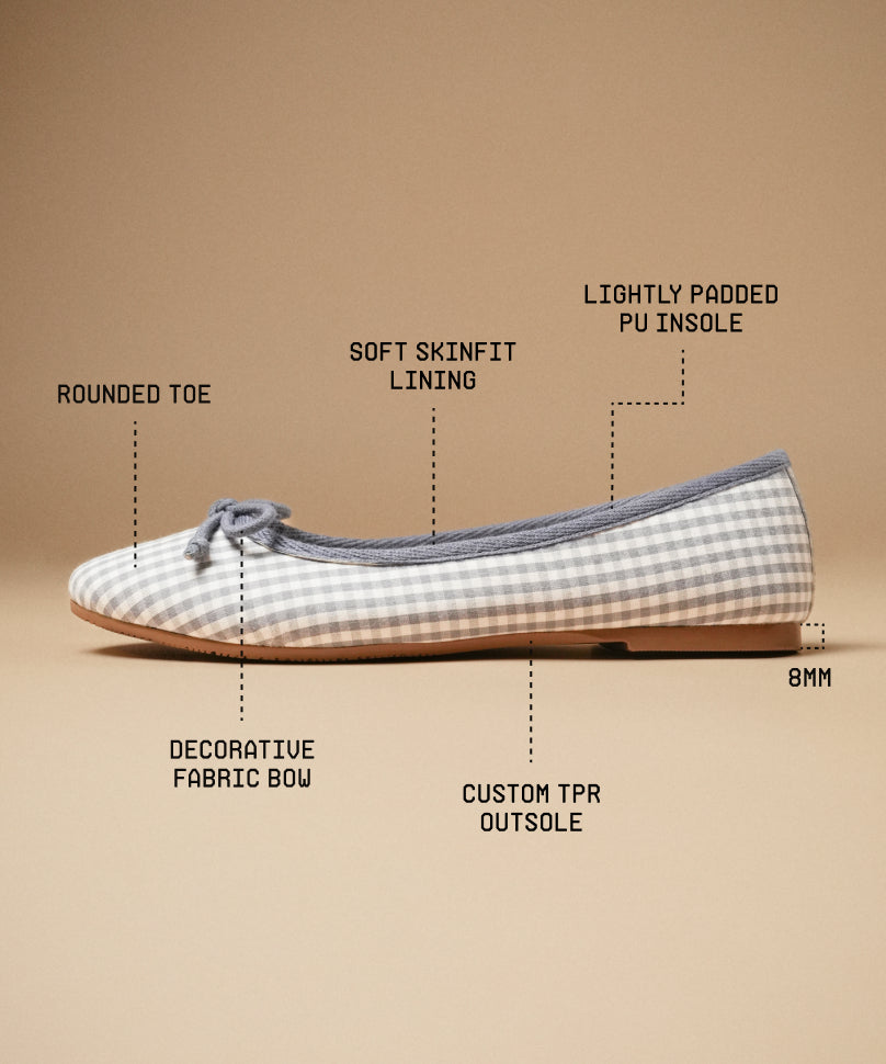 Swans Gingham Lilac