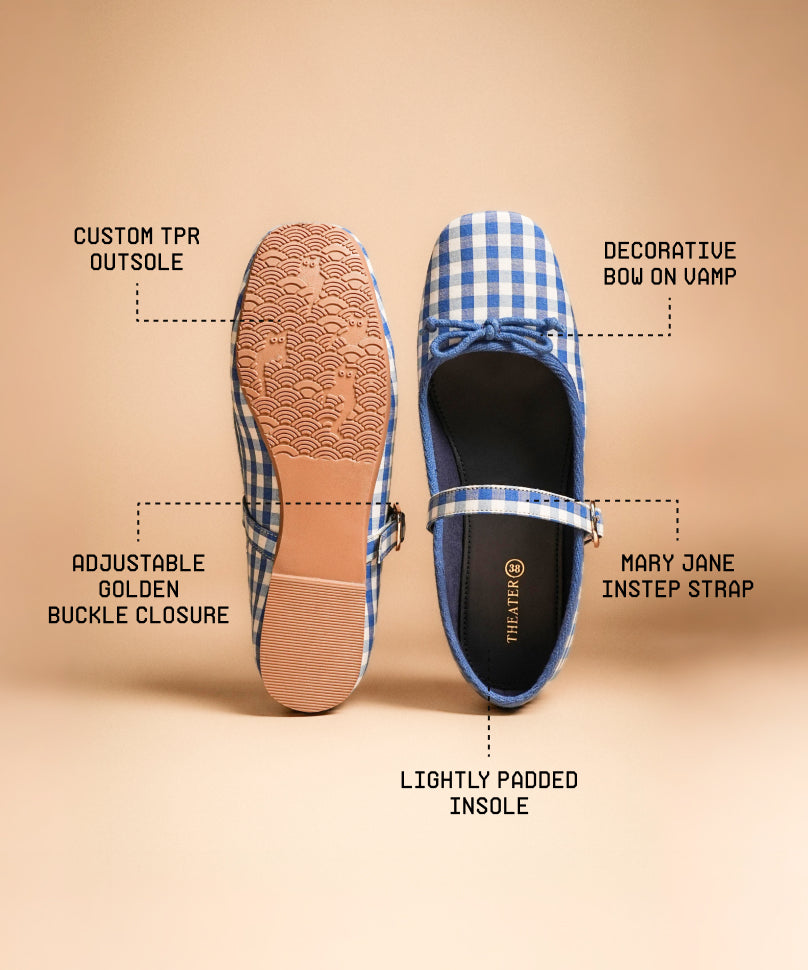 Dorothy Gingham Blue