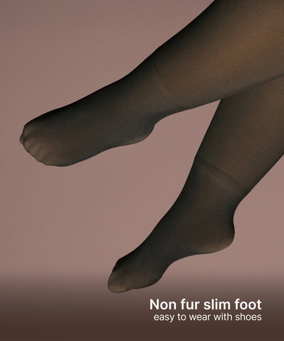 Sheer Fur Stockings Plus