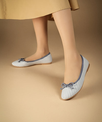 Swans Gingham Lilac