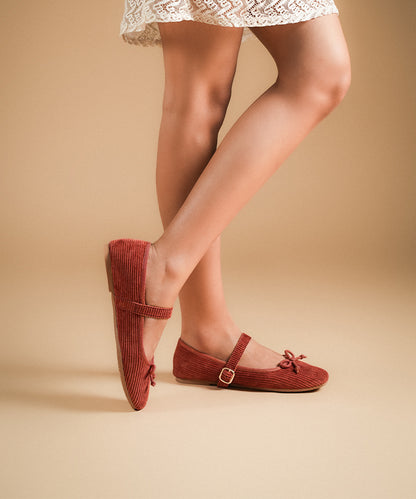 Dorothy Corduroy Rust
