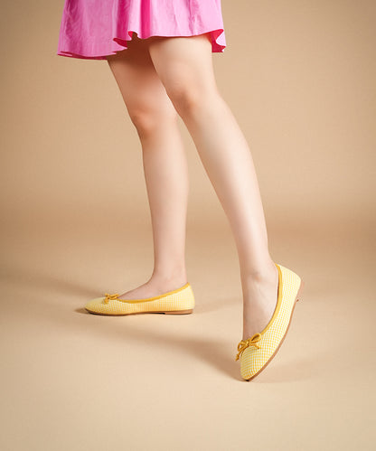 Swans Gingham Yellow