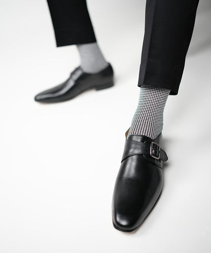 Houndstooth box of 3 Ocho