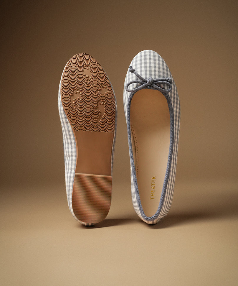 Swans Gingham Lilac