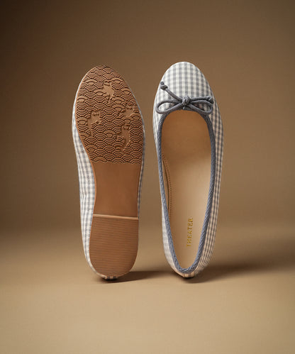 Swans Gingham Lilac