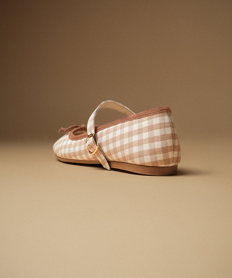 Dorothy Check Beige