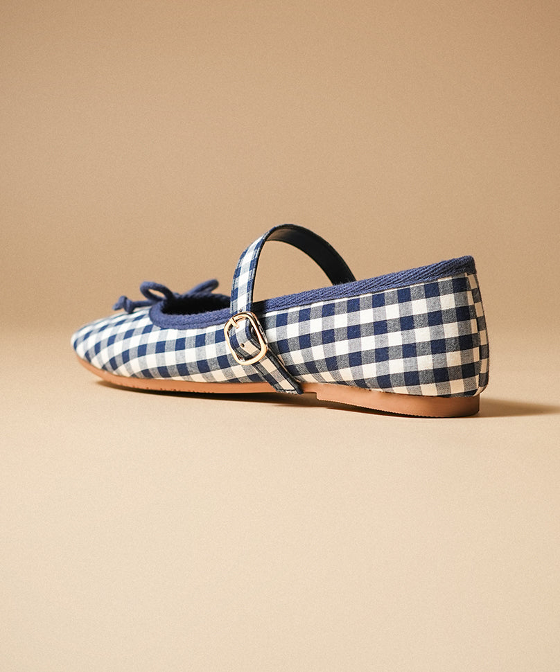 Dorothy Gingham Navy Blue