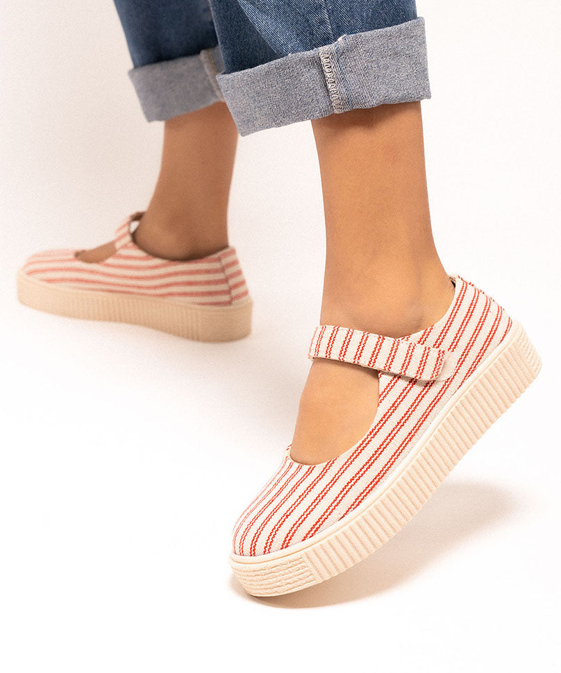 Maru Red Stripes
