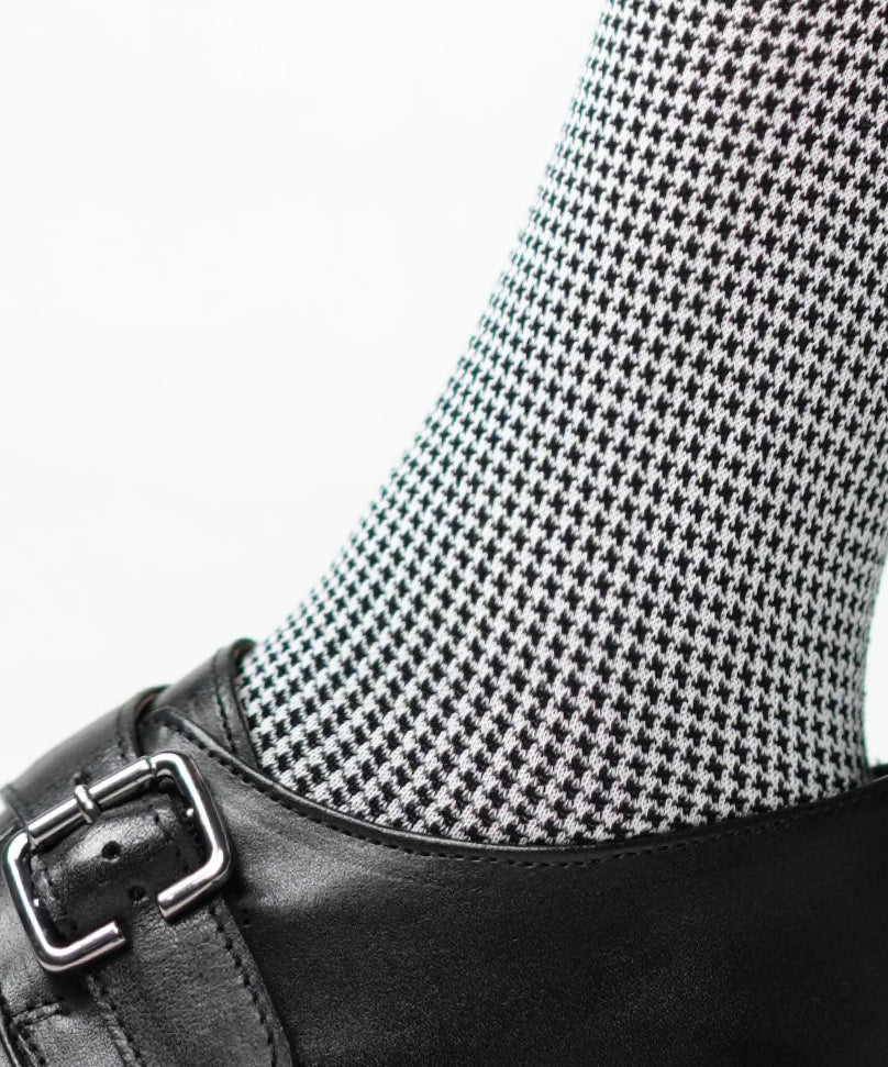 Black Houndstooth