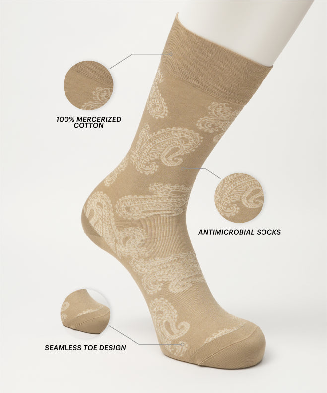 Beige Paisley