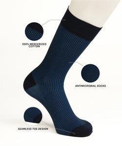 Airforce Blue Pinstripe