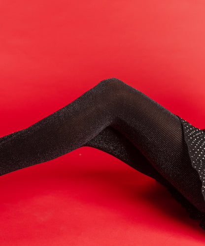 Black Shimmery Stockings