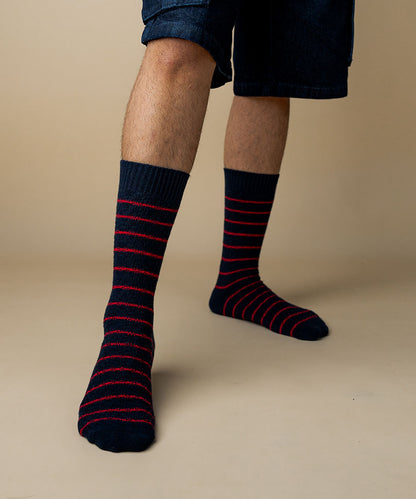 Navy Blue Stripes