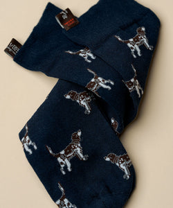 Blue Beagle Socks [SKU: 5005_B]