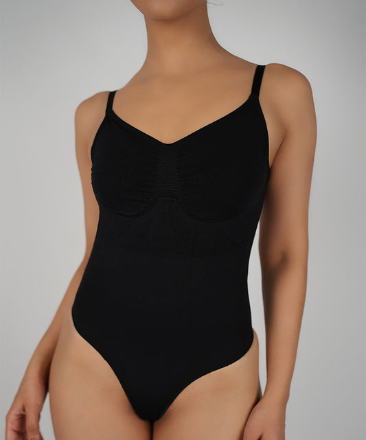 Thong Bodysuit - Black